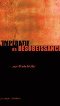 Couverture du livre L'IMPERATIF DE DESOBEISSANCE