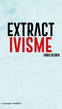 Couverture du livre EXTRACTIVISME