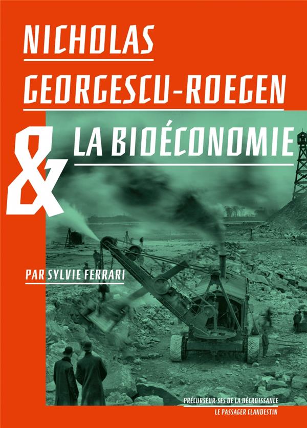 Couverture du livre NICHOLAS GEORGESCU-ROEGEN ET LA BIOECONOMIE