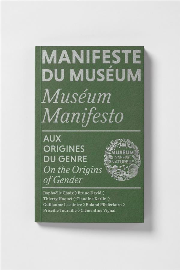 Couverture du livre MANIFESTE DU MUSEUM - AUX ORIGINES DU GENRE