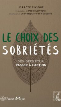 Couverture du livre LE CHOIX DES SOBRIETES