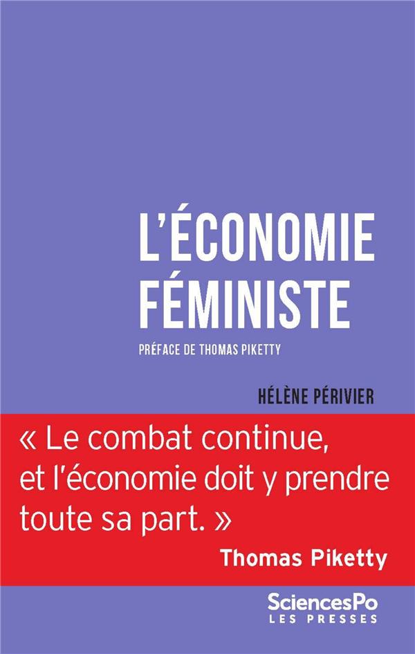 Couverture du livre L'ECONOMIE FEMINISTE