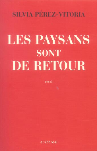 Couverture du livre LES PAYSANS SONT DE RETOUR