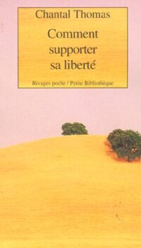 Couverture du livre COMMENT SUPPORTER SA LIBERTE