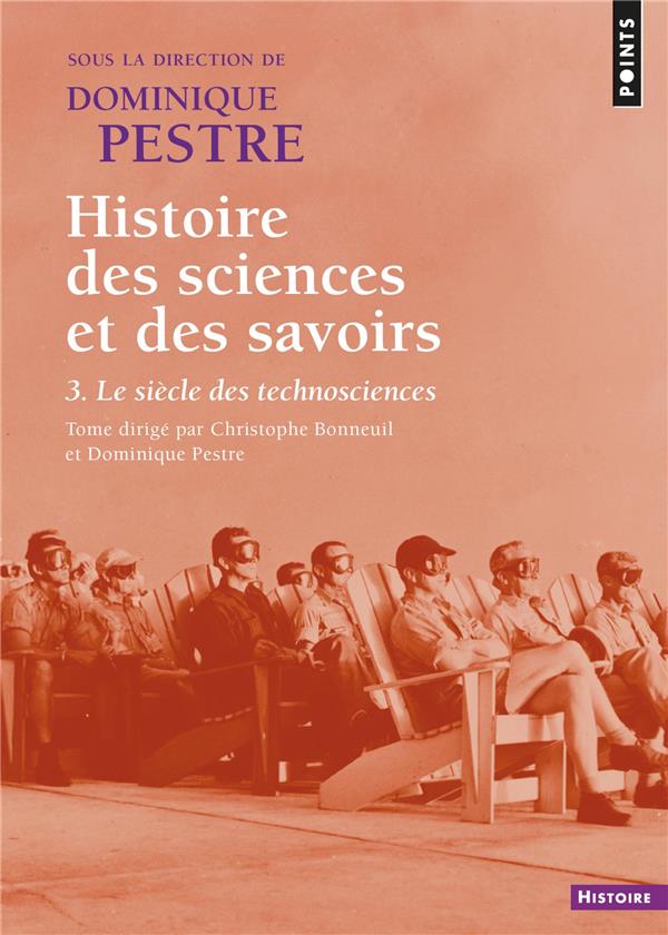 Couverture du livre HISTOIRE DES SCIENCES ET DES SAVOIRS