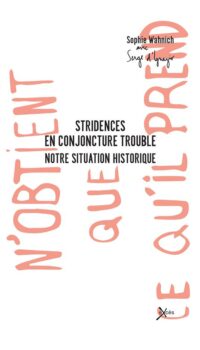 Couverture du livre STRIDENCES EN CONJONCTURE DE TROUBLE