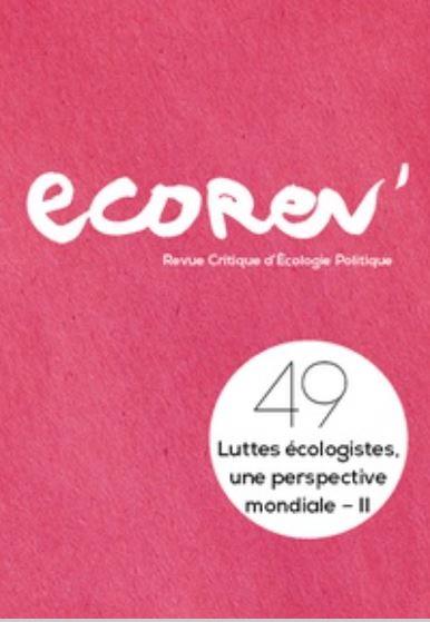 Couverture du livre ECOREV' N 49 LUTTES ECOLOGISTES
