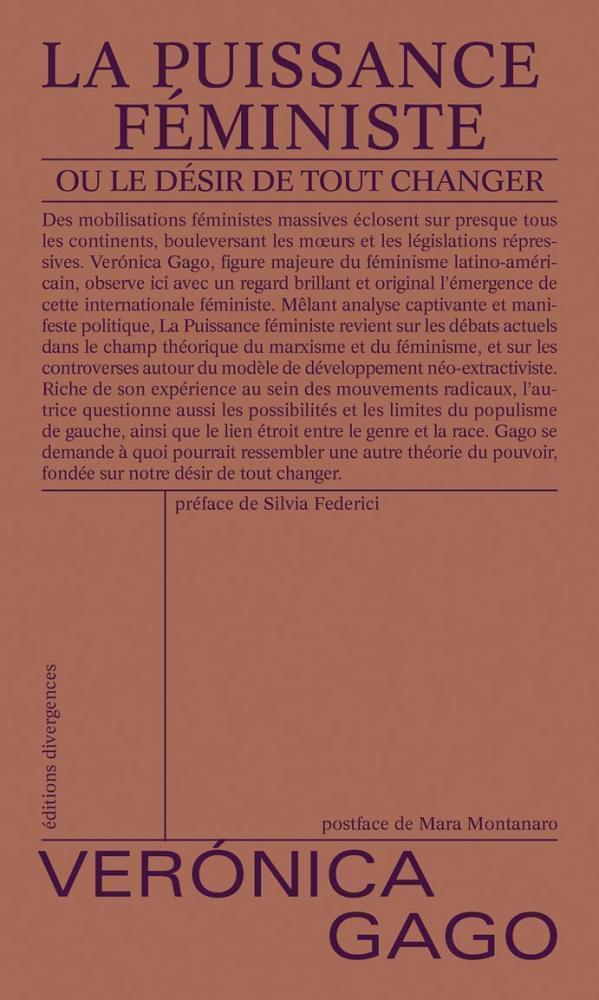 Couverture du livre PUISSANCE FEMINISTE (LA) - OU LE DESIR DE TOUT CHANGER