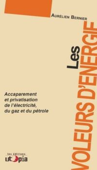 Couverture du livre LES VOLEURS D'ENERGIE - ACCAPAREMENT ET PRIVATISATION DE L'ELECTRICITE