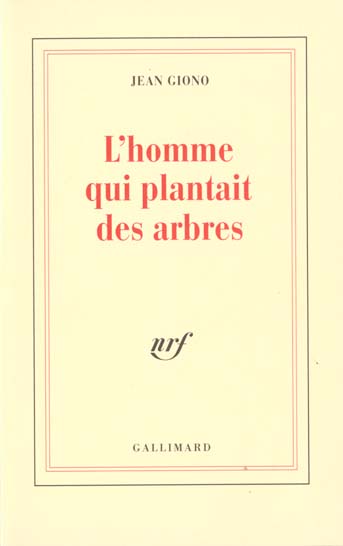 Couverture du livre L'HOMME QUI PLANTAIT DES ARBRES