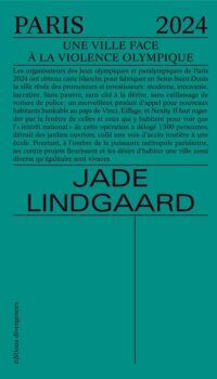 Couverture du livre PARIS 2024 - UNE VILLE FACE A LA VIOLENCE OLYMPIQUE