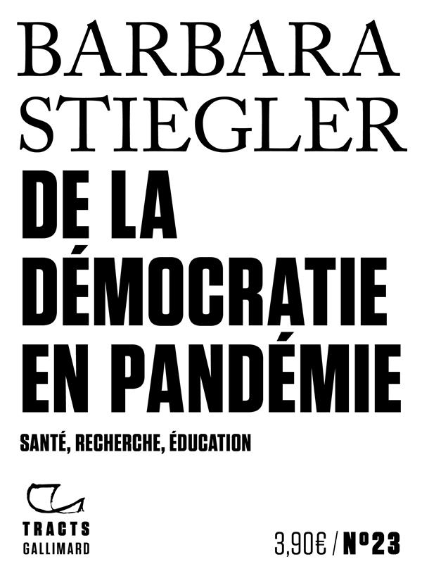 Couverture du livre DE LA DEMOCRATIE EN PANDEMIE - SANTE