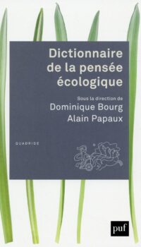 Couverture du livre DICTIONNAIRE DE LA PENSEE ECOLOGIQUE