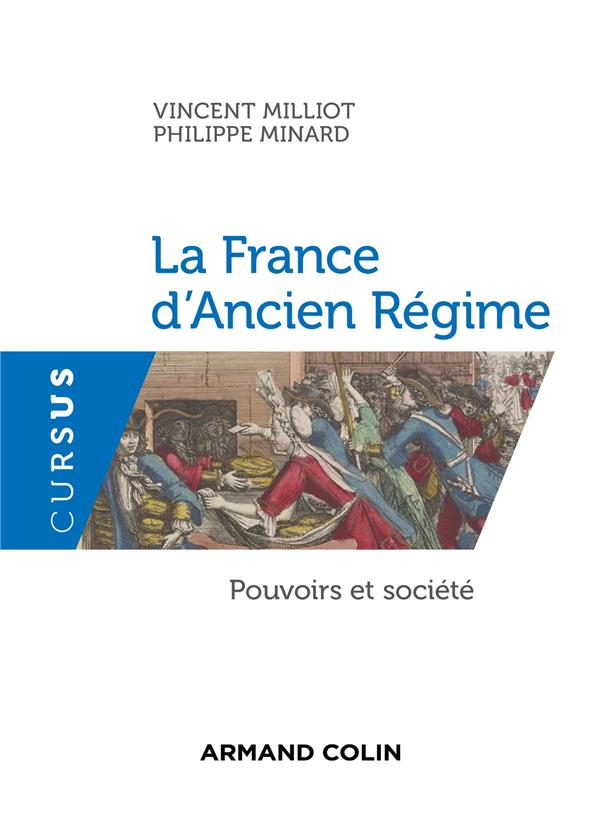 Couverture du livre LA FRANCE D'ANCIEN REGIME - POUVOIRS ET SOCIETE
