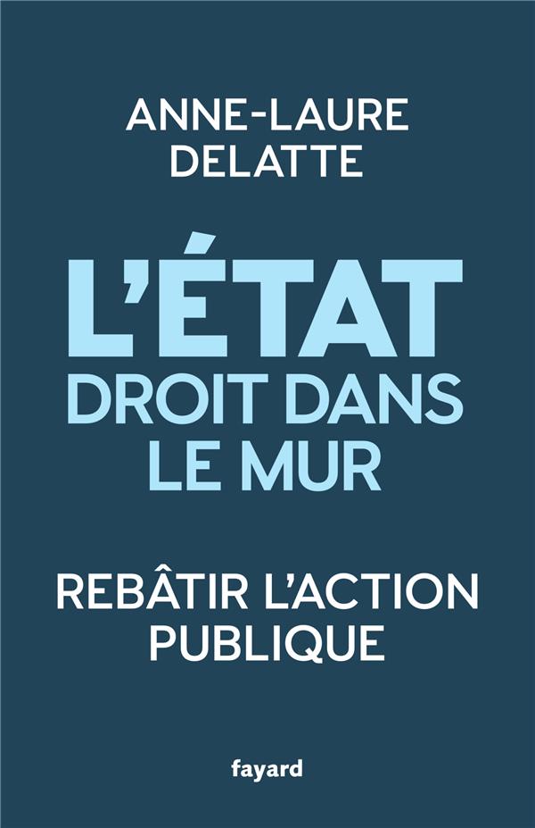 Couverture du livre L'ETAT DROIT DANS LE MUR - REBATIR L'ACTION PUBLIQUE