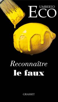 Couverture du livre RECONNAITRE LE FAUX