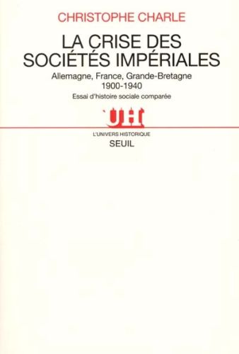Couverture du livre LA CRISE DES SOCIETES IMPERIALES. ALLEMAGNE