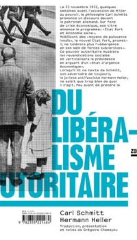 Couverture du livre DU LIBERALISME AUTORITAIRE