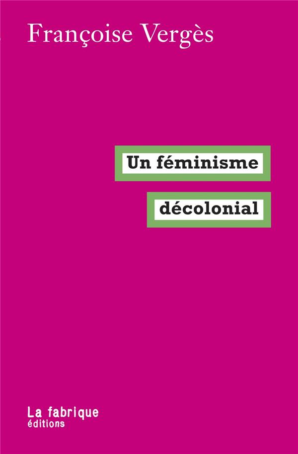Couverture du livre UN FEMINISME DECOLONIAL