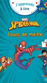 Couverture du livre DISNEY BD CE1 - SPIDERMAN - COUPS DE MAITRE