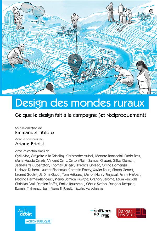 Couverture du livre DESIGN DES MONDES RURAUX - CE QUE LE DESIGN FAIT A LA CAMPAGNE (ET RECIPROQUEMENT)