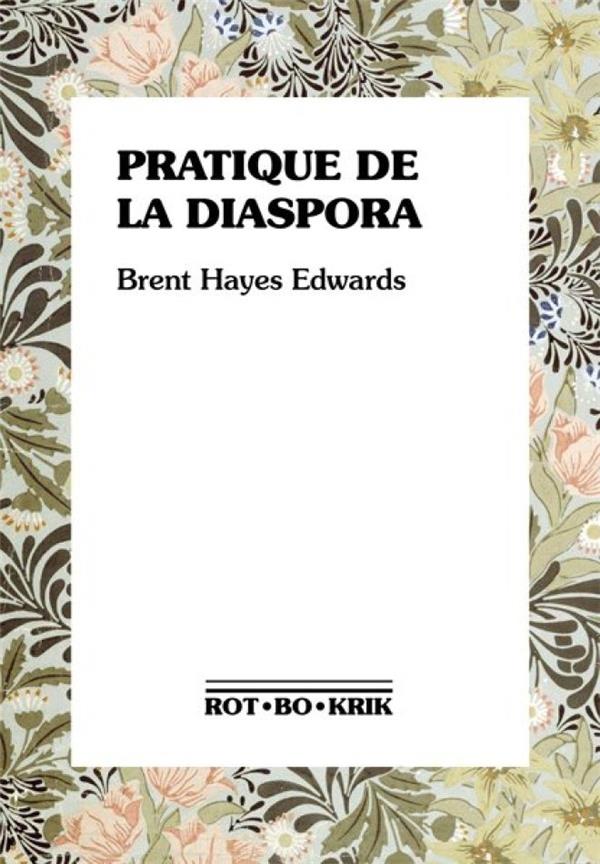 Couverture du livre PRATIQUE DE LA DIASPORA - LITTERATURE