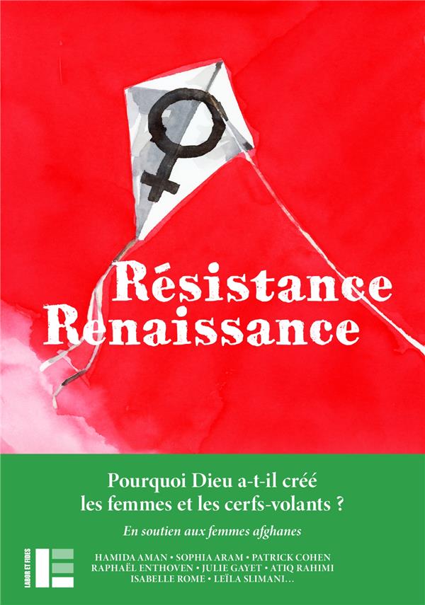 Couverture du livre RESISTANCE / RENAISSANCE - DES VOIX S'ELEVENT ICI POUR QUE LA VOIX DES FEMMES AFGHANES NE S'ETEIGNE