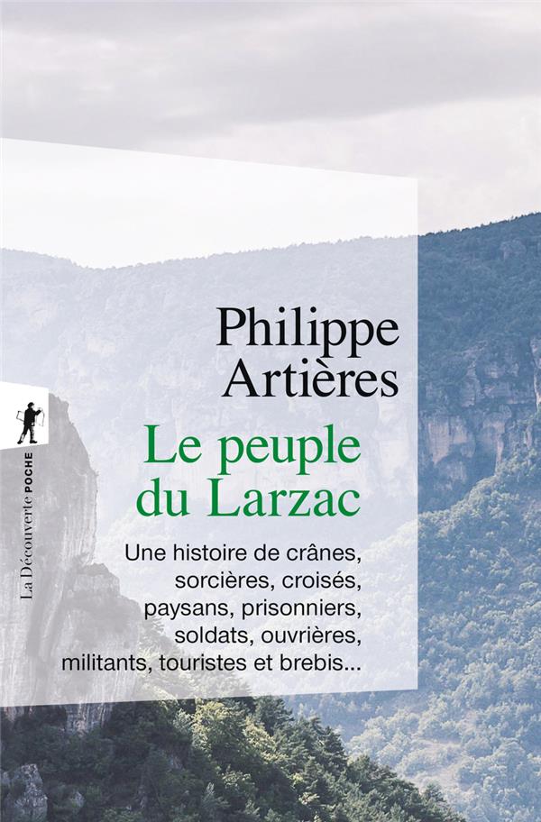 Couverture du livre LE PEUPLE DU LARZAC - UNE HISTOIRE DE CRANES