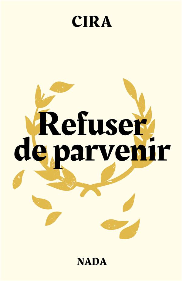 Couverture du livre REFUSER DE PARVENIR (NED 2024)