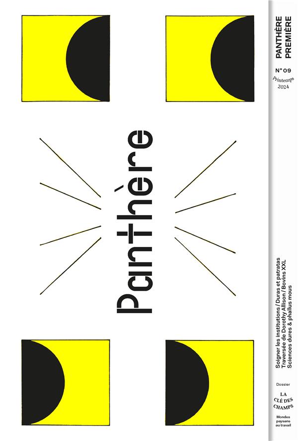 Couverture du livre PANTHERE PREMIERE - T09 - PANTHERE PREMIERE N 09 - DOSSIER LA CLEF DES CHAMPS : PAYSANNERIE EN TRAVA