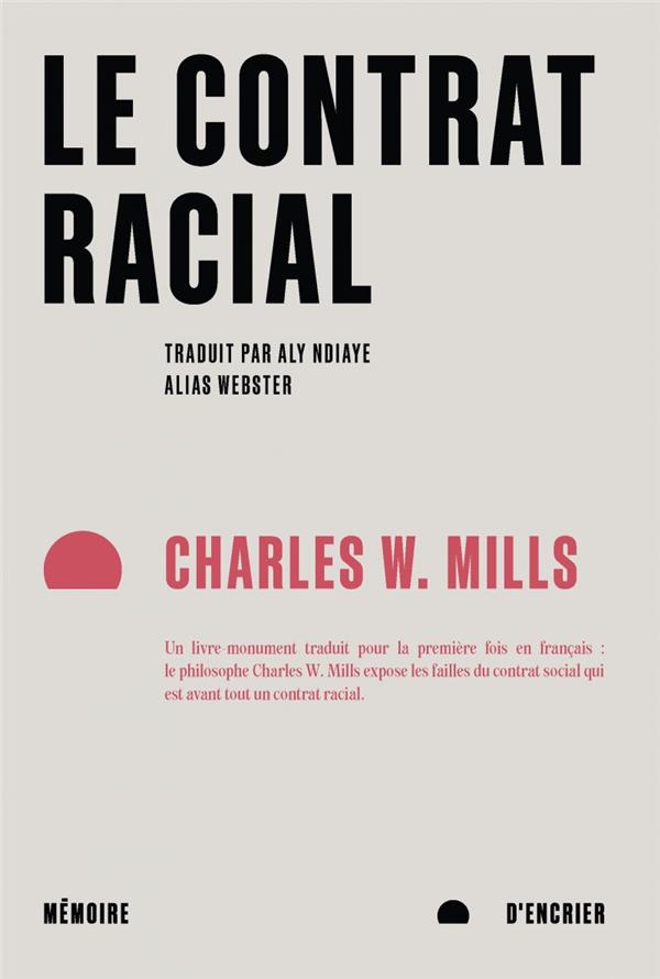 Couverture du livre LE CONTRAT RACIAL