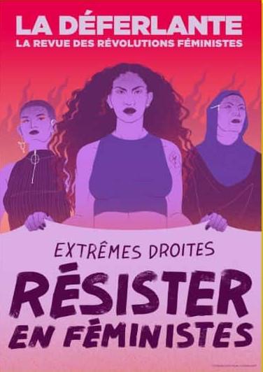 Couverture du livre LA DEFERLANTE N 15 - RESISTER EN FEMINISTES // NUMERO