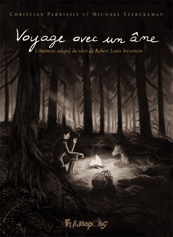 Couverture du livre VOYAGE AVEC UN ANE