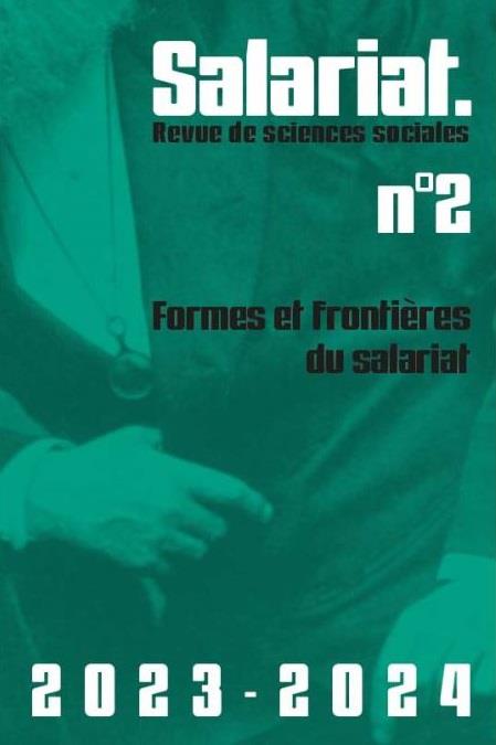 Couverture du livre REVUE SALARIAT N 2