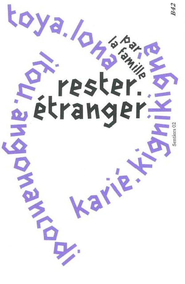 Couverture du livre RESTER ETRANGER