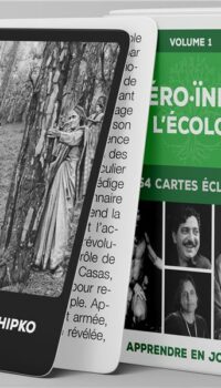 Couverture du livre HEROS ET HEROINES DE L'ECOLOGIE - 54 CARTES ECLAIRS VOL. 1