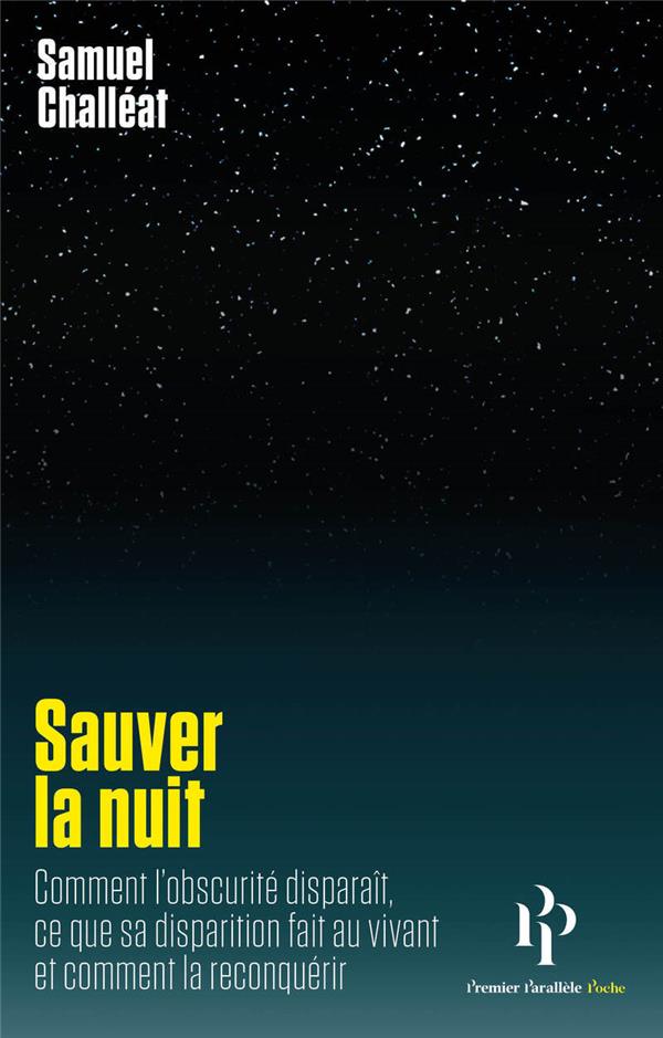 Couverture du livre SAUVER LA NUIT