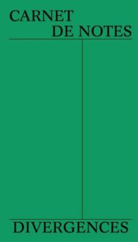 Couverture du livre CARNET DE NOTES VERT