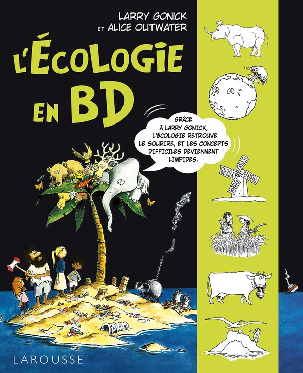 Couverture du livre L'ECOLOGIE EN BD