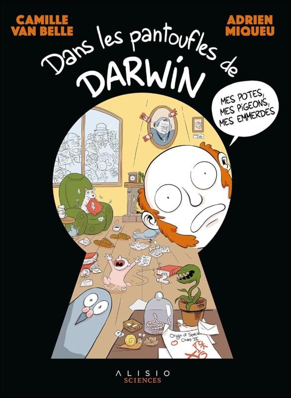 Couverture du livre DANS LES PANTOUFLES DE DARWIN