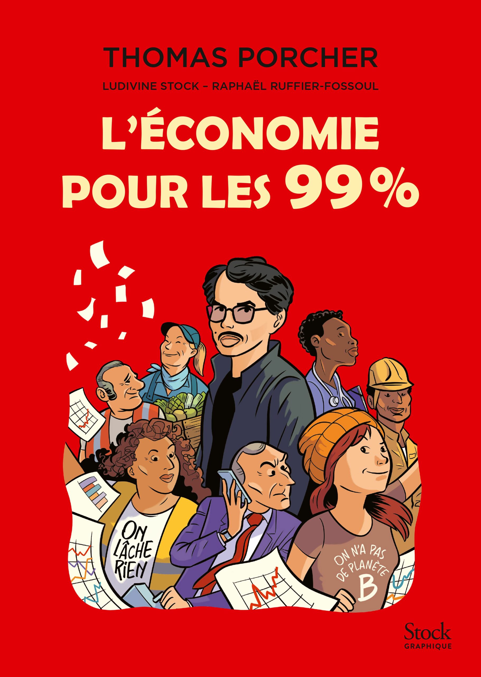 Couverture du livre L'ECONOMIE POUR LES 99%