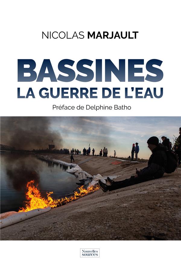 Couverture du livre BASSINES - LA GUERRE DE L'EAU