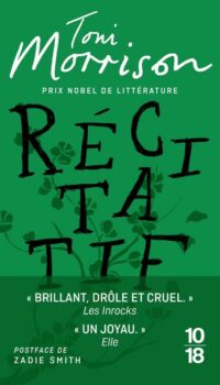Couverture du livre RECITATIF