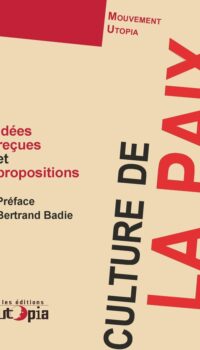 Couverture du livre CULTURE DE LA PAIX