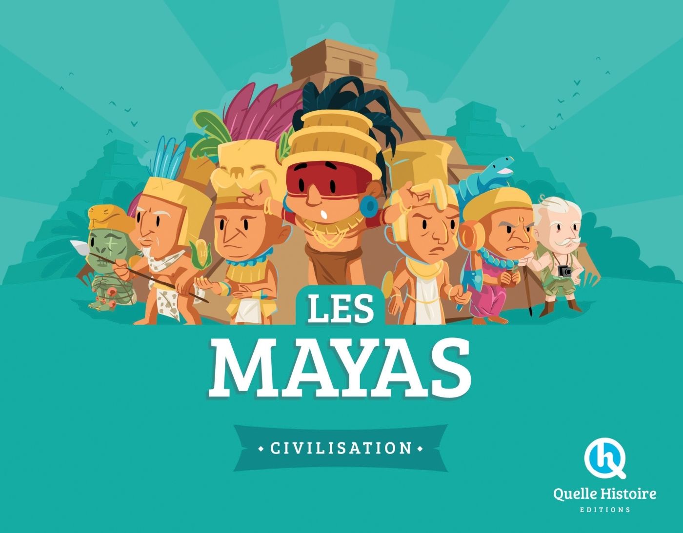 Couverture du livre LES MAYAS