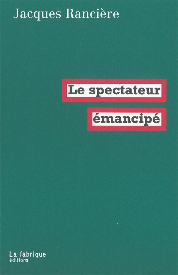 Couverture du livre LE SPECTATEUR EMANCIPE