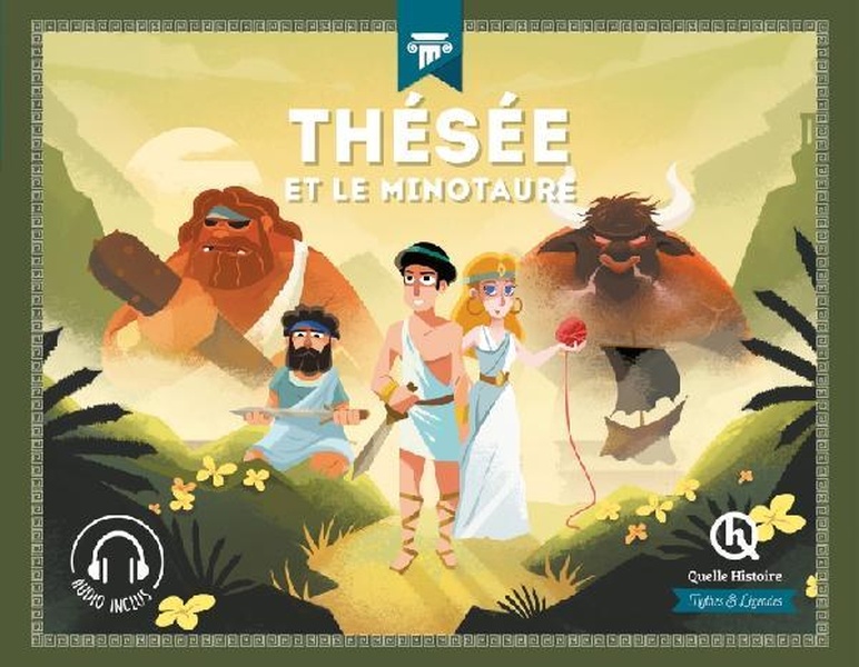 Couverture du livre THESEE - LE MINOTAURE