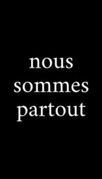 Couverture du livre NOUS SOMMES PARTOUT