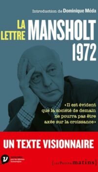 Couverture du livre LA LETTRE MANSHOLT