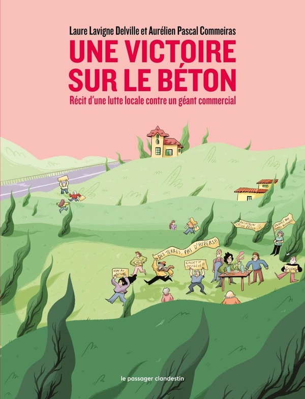 Couverture du livre UNE VICTOIRE SUR LE BETON - RECIT D'UNE LUTTE LOCALE CONTRE